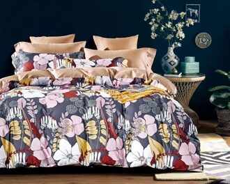 Комплект постельного белья мако-сатин PREMIUM семейный размер